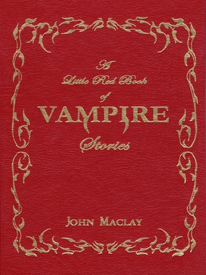 cover image of A Little Red Book of Vampire Stories